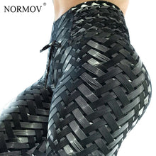 Load image into Gallery viewer, NORMOV Women Leggings High Waist Mesh Fitness Clothing