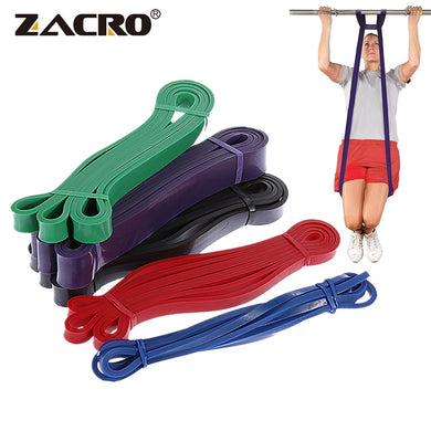 Zacro Fitness Rubber Bands Resistance Band Unisex 208Cm Yoga Athletic Elastic Bands